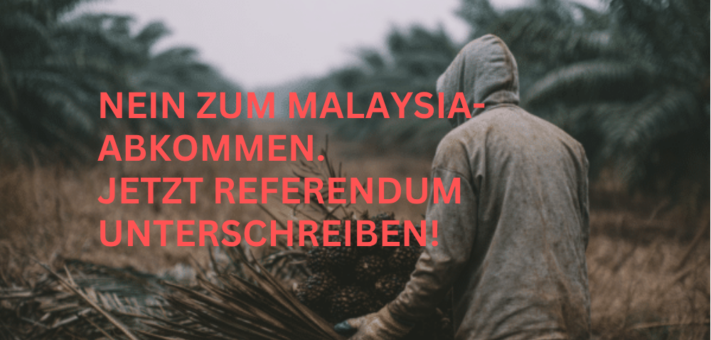 Referendum: Nein zum Malaysia-Abkommen